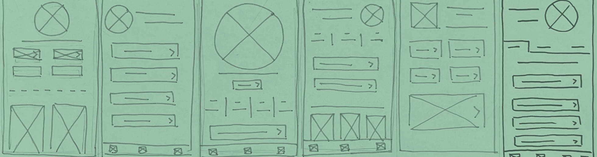 Images of layout drafts