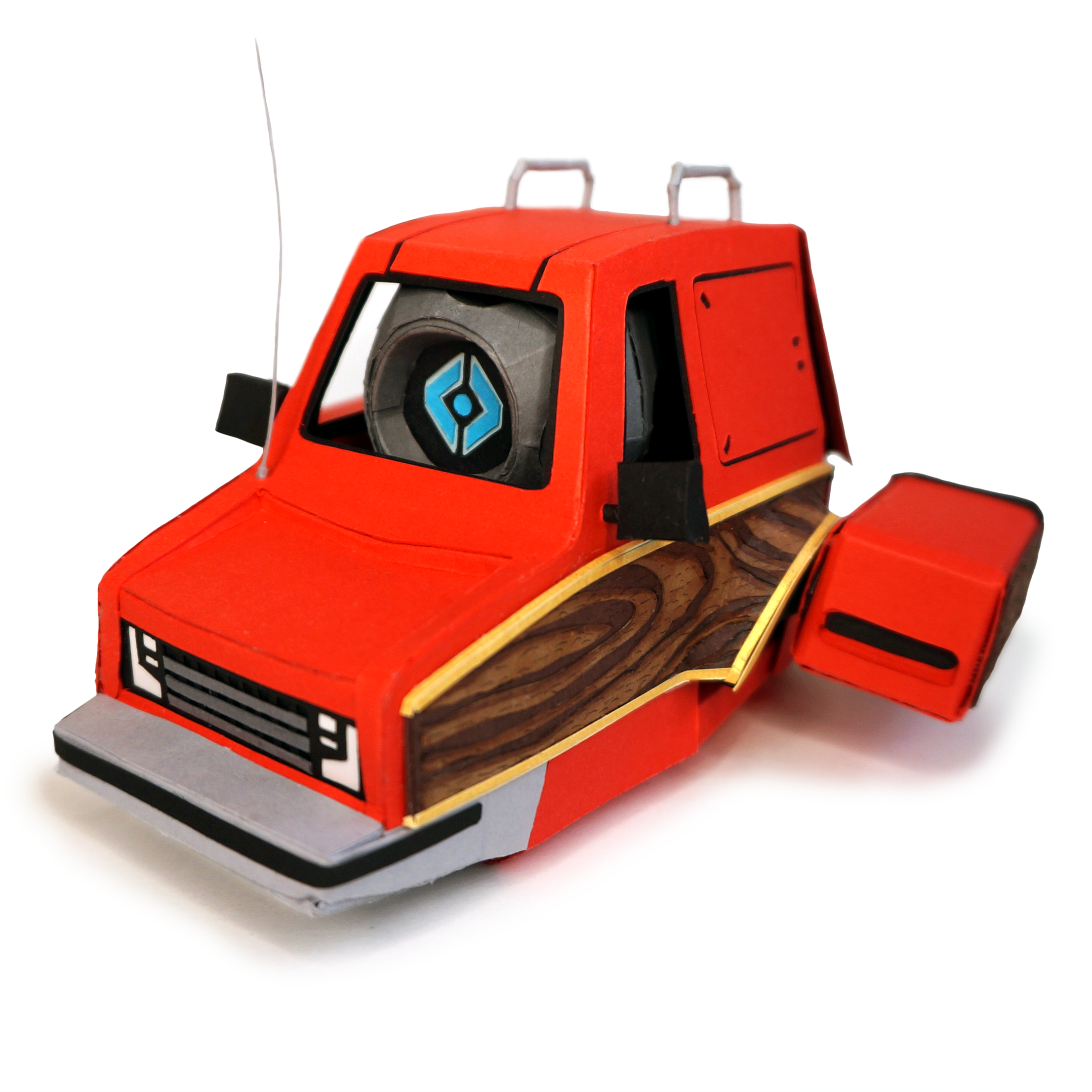 Final completed red Vantastic Shell